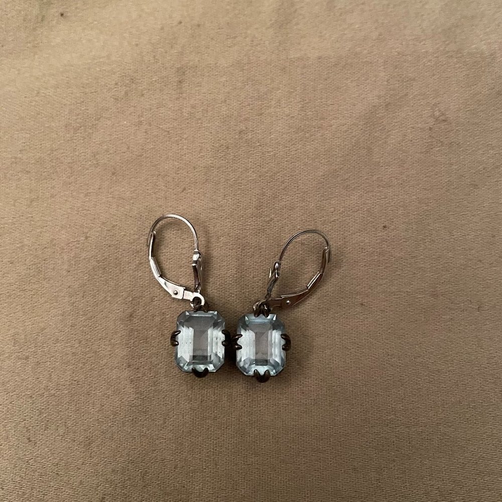Simple Crystal Earrings